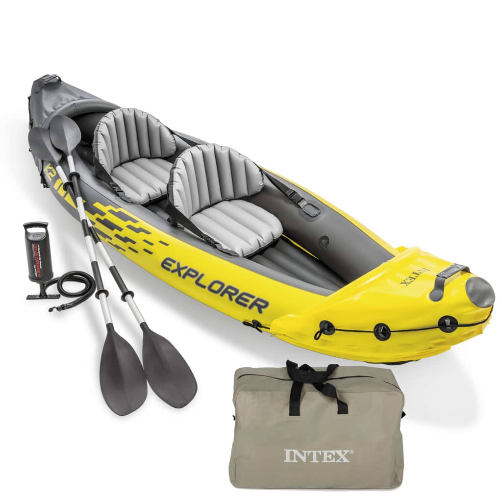 INTEX Kayak Gonfiabile Explorer K2 312x91x51cm 68307NP cod 10682