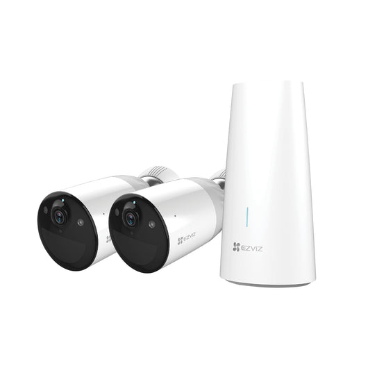 Ezviz bc1-b2 telecamera di sicurezza ip a batteria - kit 2 cam + base - INE220