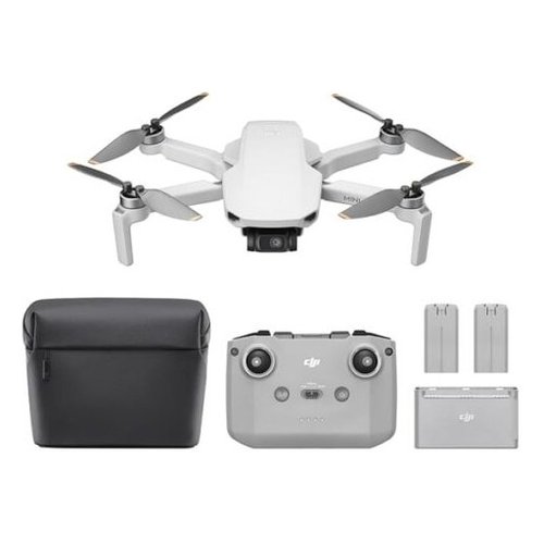 Drone dji djm4k2 mini 4k fly more combo gray