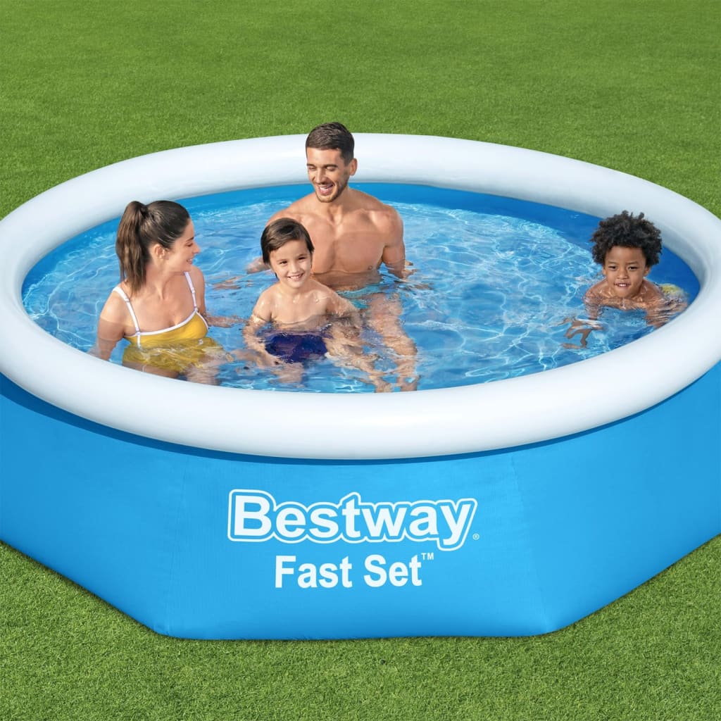 Bestway Piscina Gonfiabile Rotonda Fast Set 244x66 cm 57265