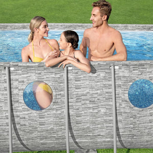 Bestway Set Piscina Power Steel Swim Serie Vista 549x274x122 cm