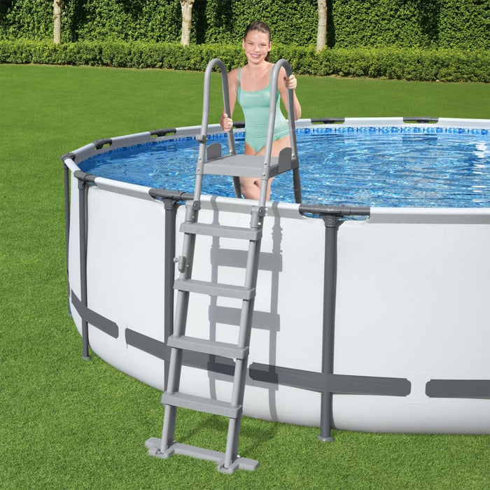 Bestway Scaletta per Piscina Flowclear a 4 Gradini 132 cm cod mxl 37930