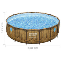 Bestway Set Piscina Power Steel 488x122 cm cod mxl 25492