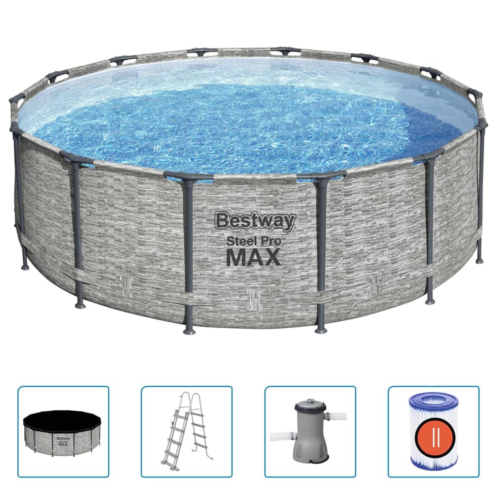 Bestway Piscina Power Steel 427x122 cm cod mxl 25502