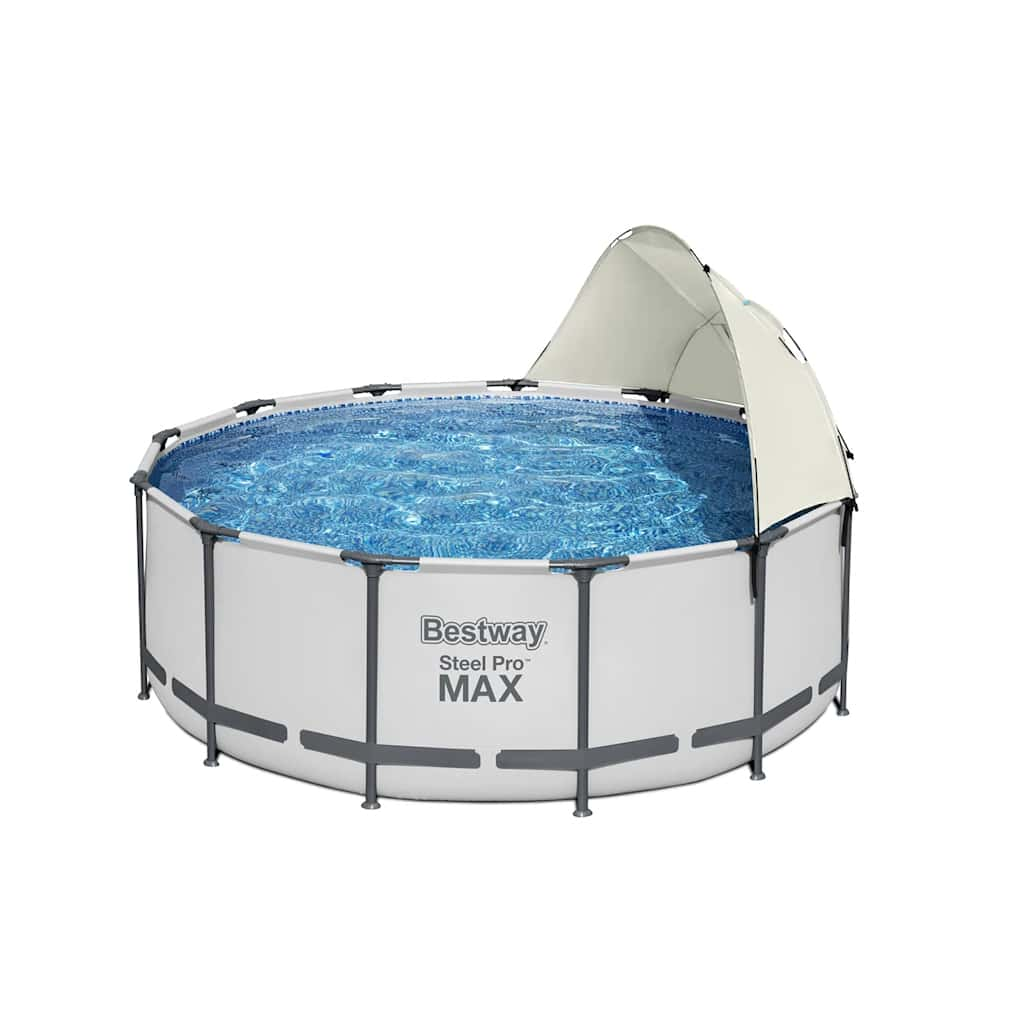 Bestway Tettoia per Piscina Fuori Terra Bianco 93802