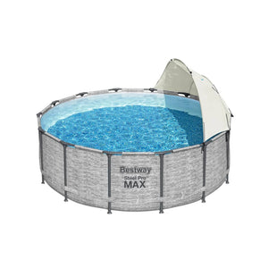 Bestway Tettoia per Piscina Fuori Terra Bianco 93802