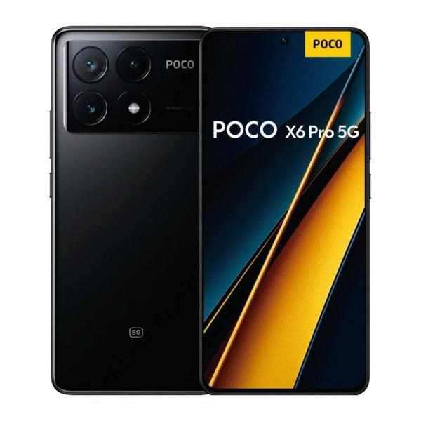 Poco x6 8+256gb ds 5g black oem - 6941812756102