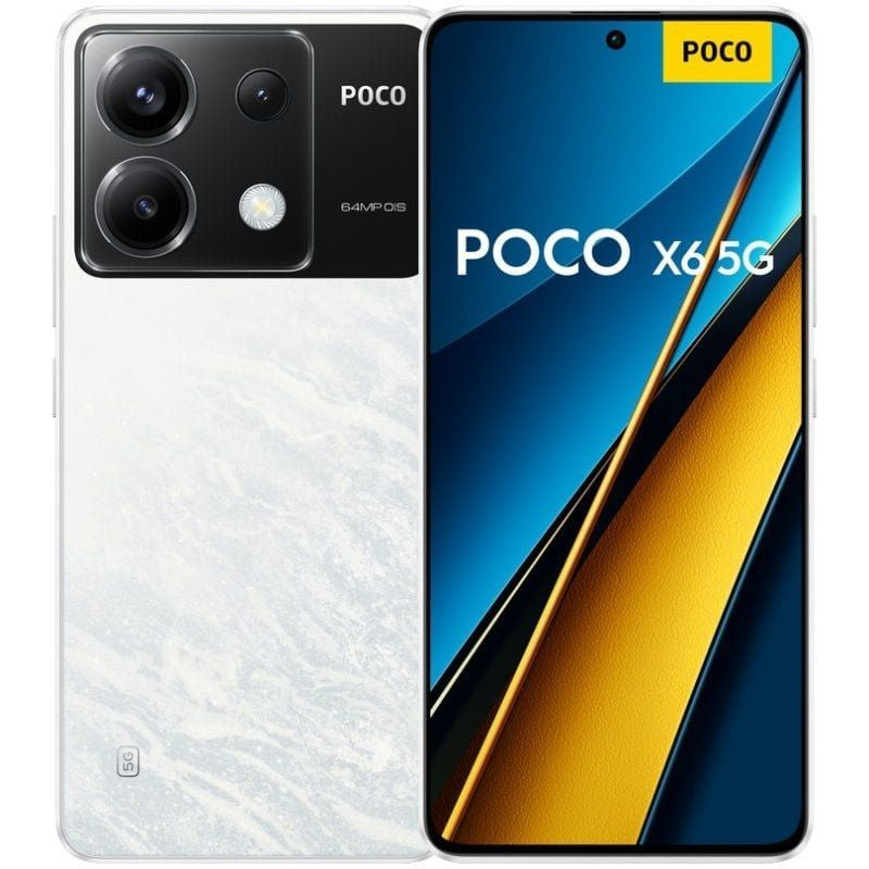 Poco x6 12+256gb ds 5g white oem - 6941812761311