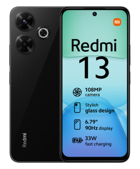 Xiaomi redmi 13 nfc 6+128gb ds midnight black - 6941812776803