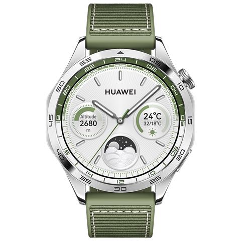 Huawei watch gt 4 3,63 cm (1.43") amoled 46 mm digitale 466 x 466 pixel acciaio inossidabile wi-fi gps (satellitare) - 55020BGV