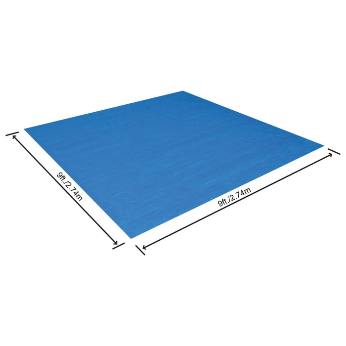 Bestway Telo di Protezione per Piscina Flowclear 274x 274 cm 92884