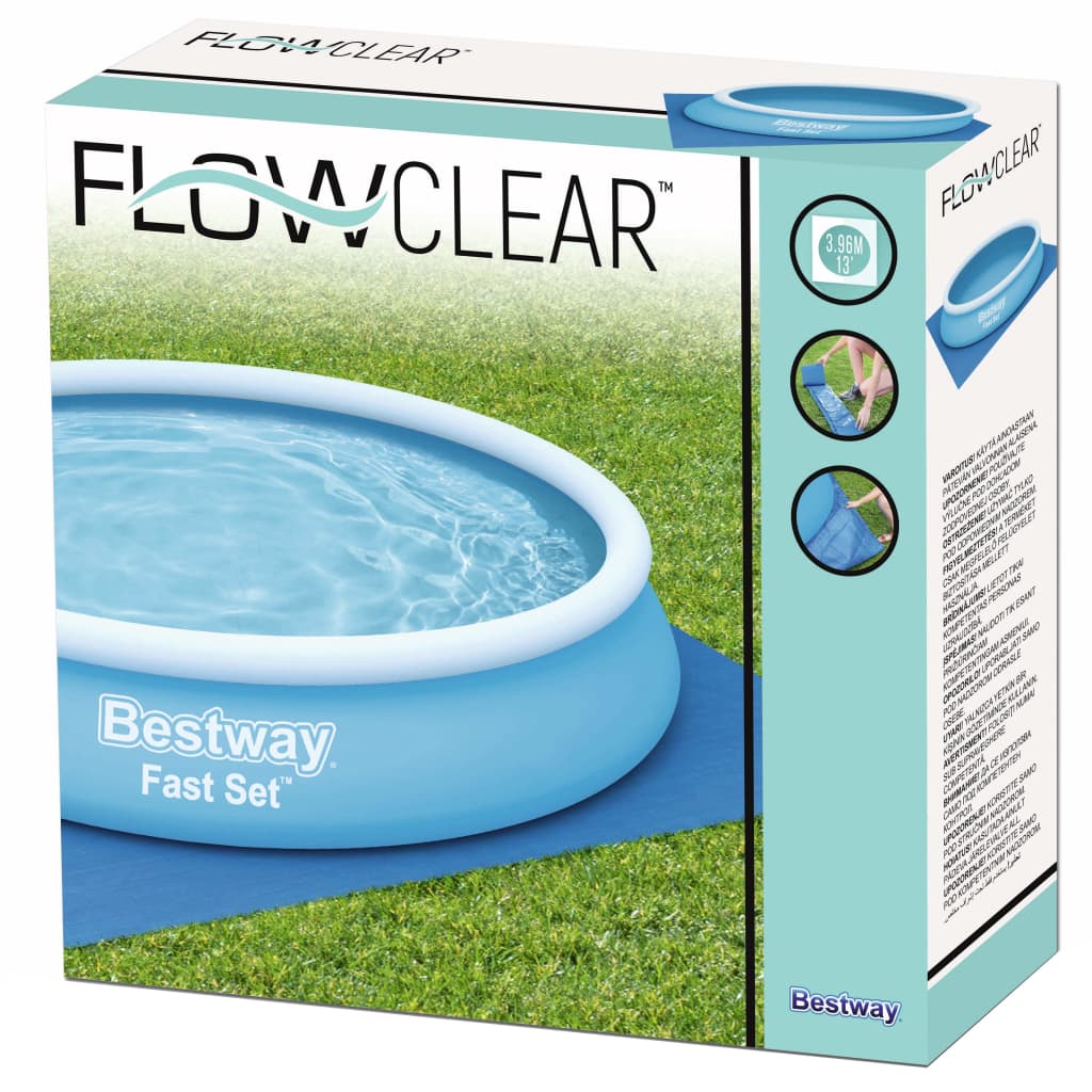 Bestway Telo di Protezione per Piscina Flowclear  396x396 cm 92093