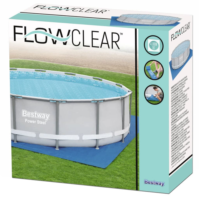 Bestway Telo di Protezione per Piscina Flowclear 488x488 cm