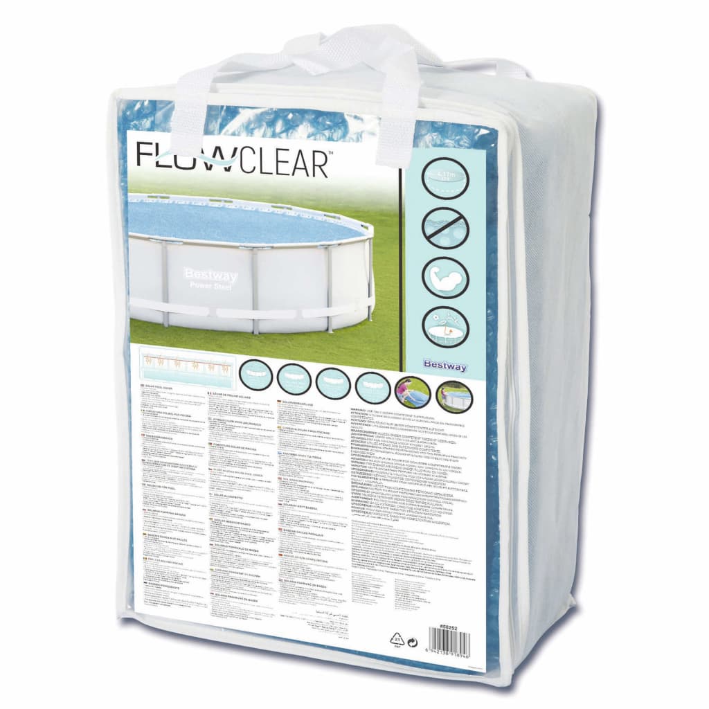 Bestway Copertura Solare per Piscina Flowclear 427 cm 92089