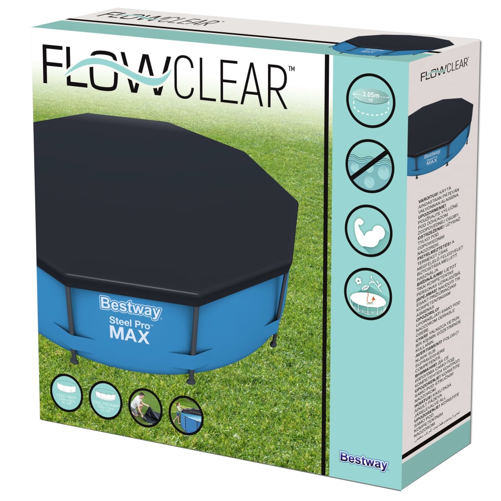 Bestway Copertura per Piscina Flowclear 305 cm 92071