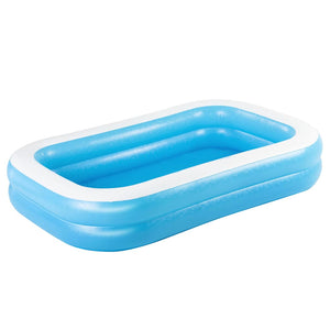 Bestway Piscina Gonfiabile Rettangolare 262x175x51 cm Blu e Bianca 92107