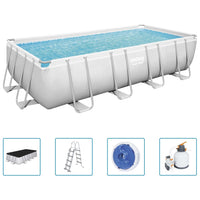 Bestway Power Steel Set Piscina Rettangolare 549x274x122 cm cod mxl 25500