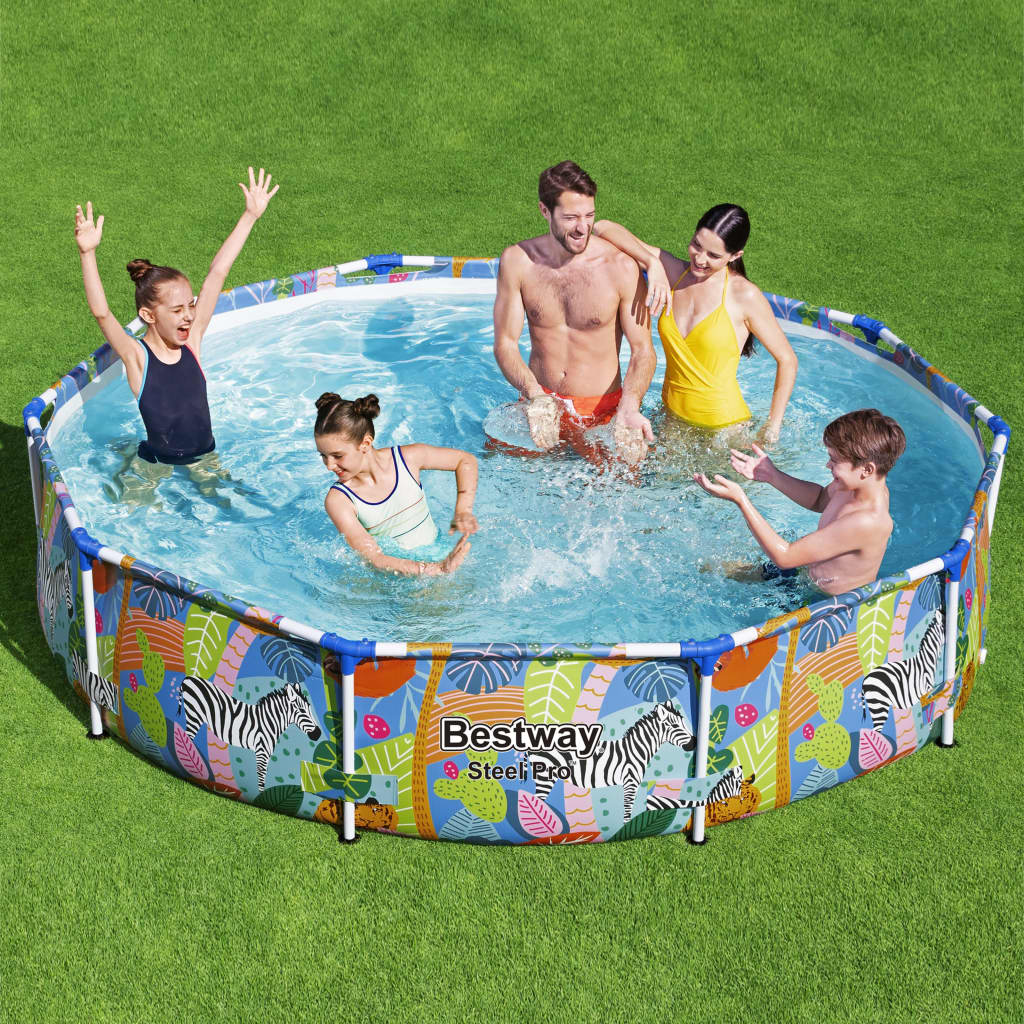 Bestway Piscina con Telaio Steel Pro 305x66 cm 