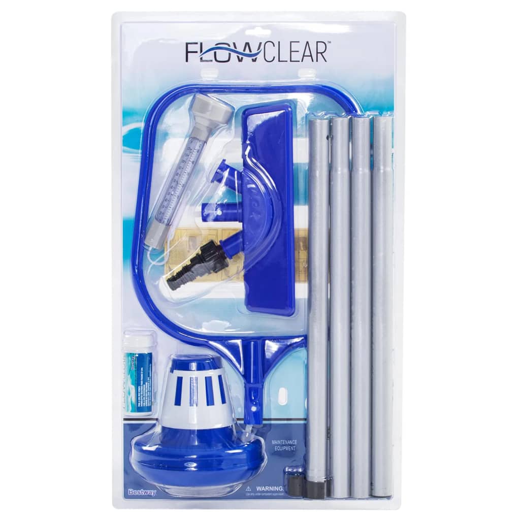 Bestway Kit di Manutenzione per Piscine Fuori Terra Flowclear