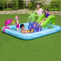 Bestway Centro Giochi Gonfiabile Aquario Fantastico 239x206x86 cm