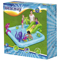 Bestway Centro Giochi Gonfiabile Aquario Fantastico 239x206x86 cm