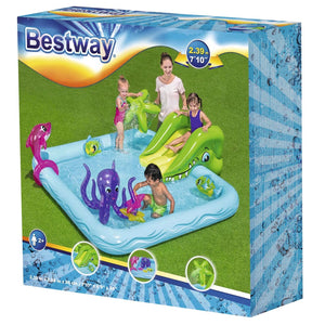 Bestway Centro Giochi Gonfiabile Aquario Fantastico 239x206x86 cm