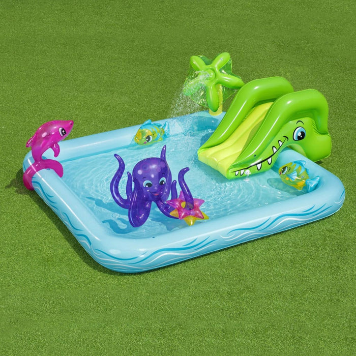 Bestway Centro Giochi Gonfiabile Aquario Fantastico 239x206x86 cm