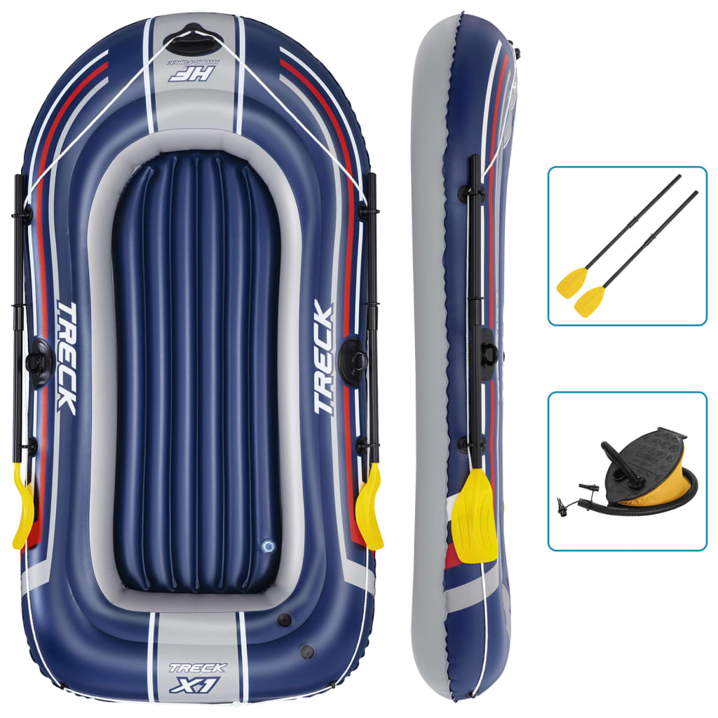 Bestway Gommone Gonfiabile Hydro-Force con Pompa e Remi Blu 93311