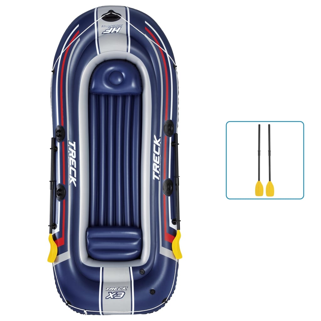 Bestway Hydro-Force Gommone Gonfiabile Treck X3 307x126 cm 92902