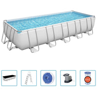 Bestway Piscina Fuori Terra Power Steel Rettangolare 19281 L 92856