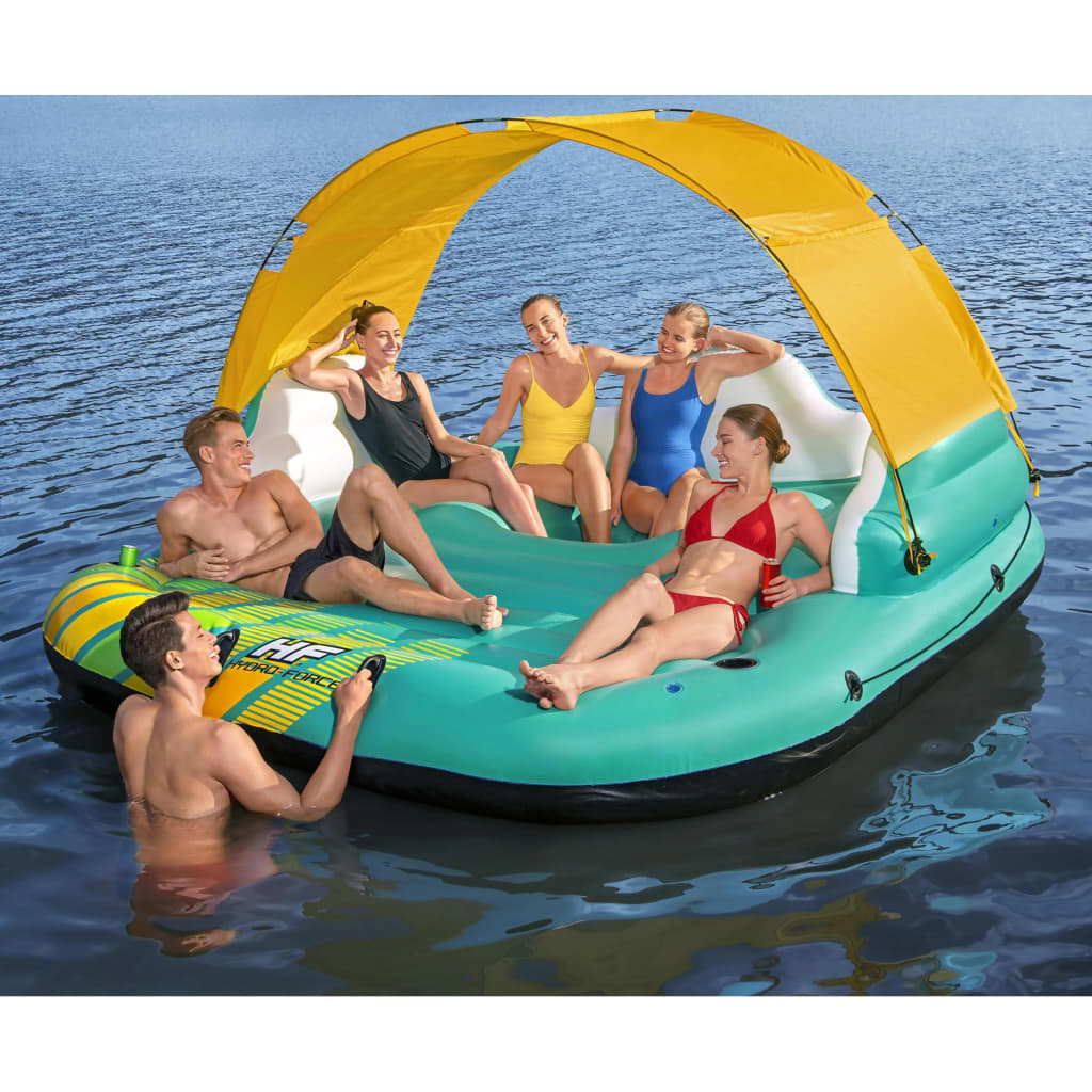 Bestway Isola Gonfiabile per 5 Persone Sunny Lounge 291x265x83 cmcod mxl 121050