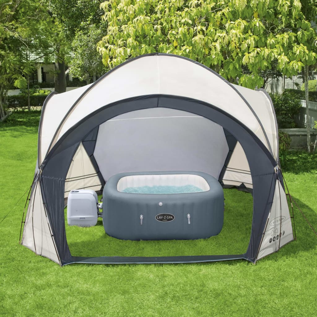 Bestway Lay-Z-Spa Tenda a Cupola per Vasca Idromassaggio 390x390x255cm 92889