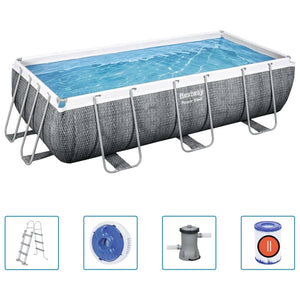 Bestway Power Steel Set Piscina 404x201x100 cm