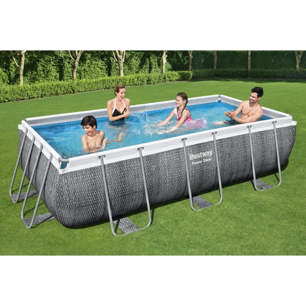 Bestway Set Piscina Power Steel 404x201x100 cm 92837