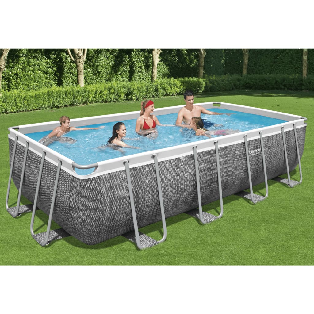 Bestway Power Steel Set Piscina Rettangolare 549x274x122 cm cod mxl 25831