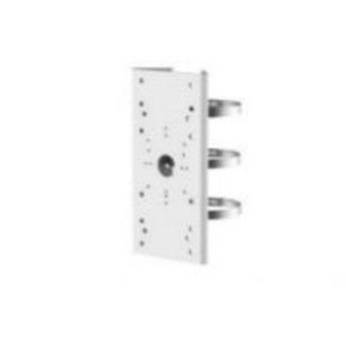 Adattatore da palo hikvision in alluminio bianco - ds-1275zj-sus