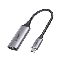 Ugreen 70444 cavo e adattatore video hdmi tipo a (standard) usb tipo-c alluminio, nero