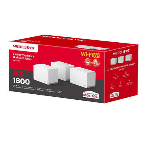 Sistema mesh wifi ax1800 - HALO H70X(3-PACK)