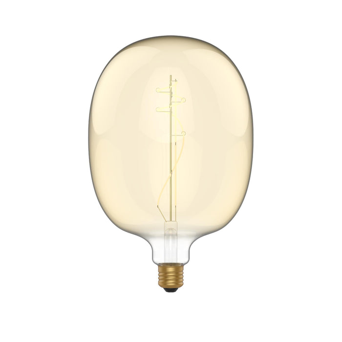 Lampadina led vintage con finitura oro