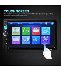 7010b 7" Hd 1080p Lcd Double-din Bluetooth Auto Video Mp5 Stereo Lettore Mp3         