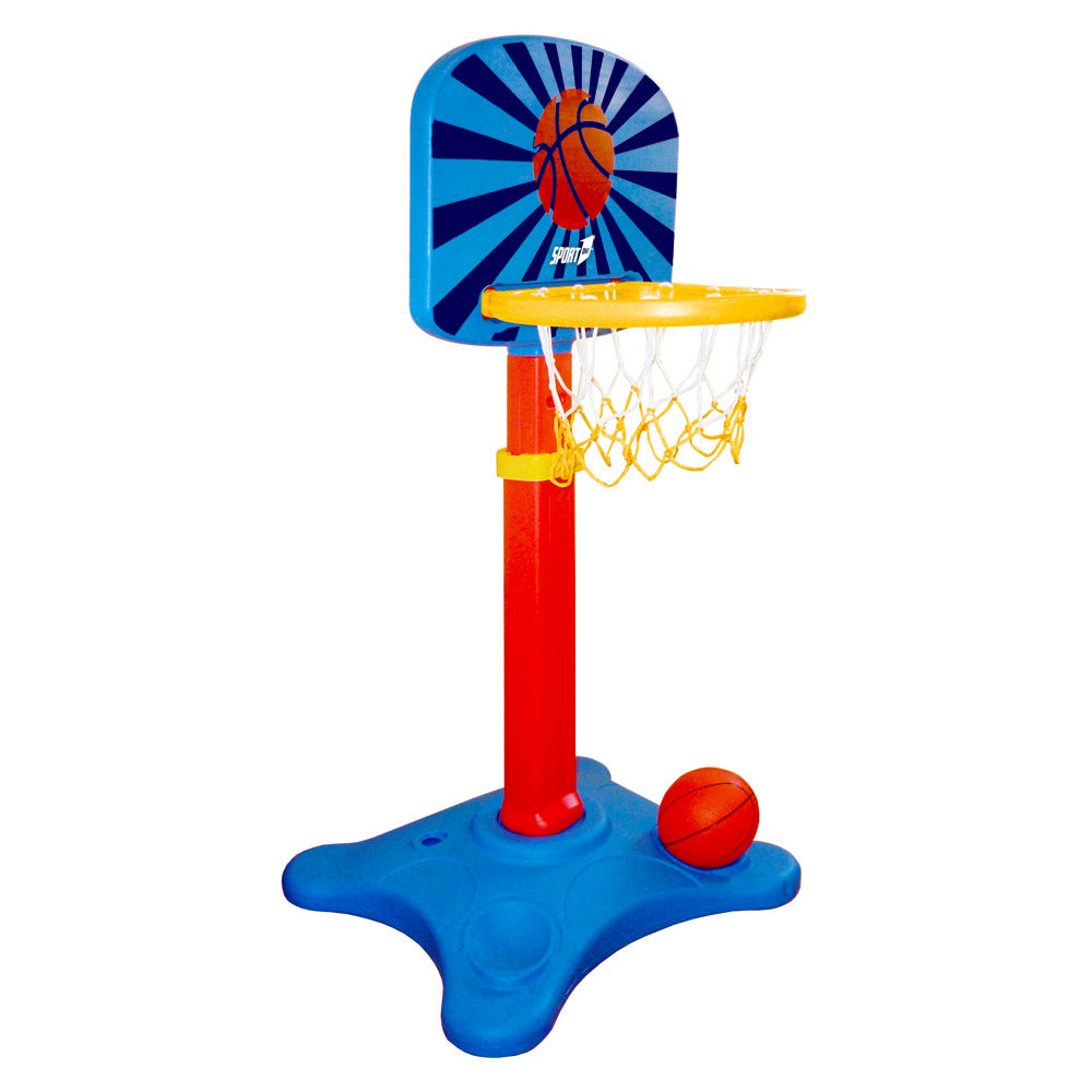 Canestro da Basket 52x37,5 cm da Esterno in Plastica Rookie Multicolore