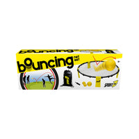 Set Bounching Ball da Esterno con Trampolino Ø90 cm Nero/Giallo