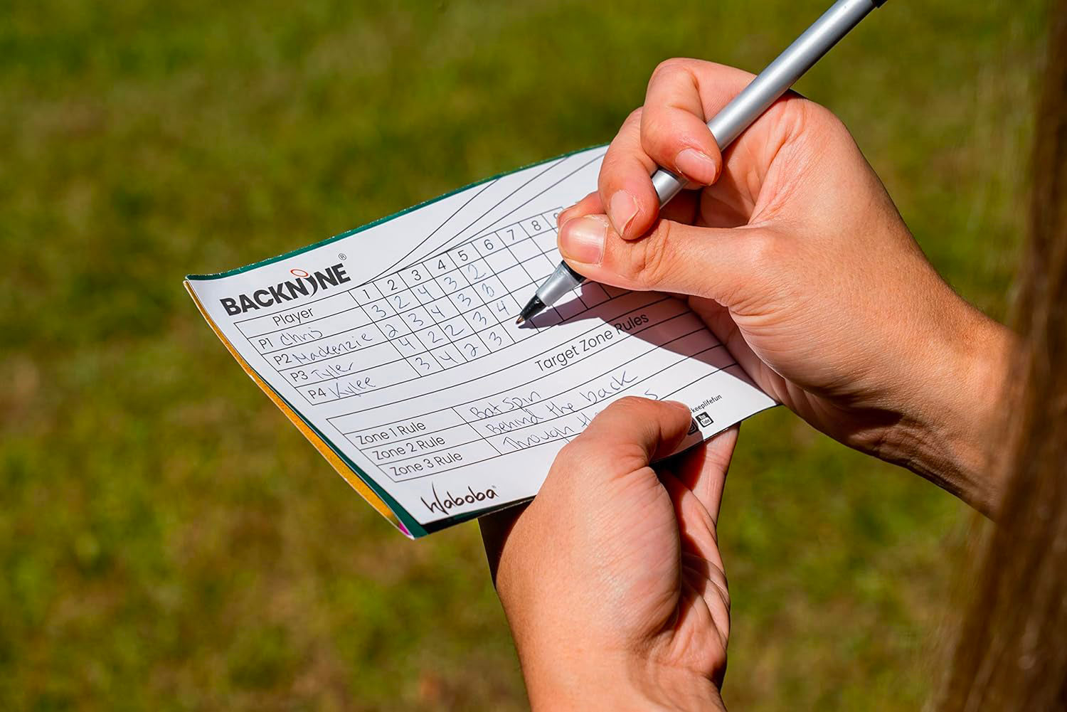 Gioco Ibrido tra Bocce e Disc Golf da Esterno per Bambini e Adulti Waboba Backnine