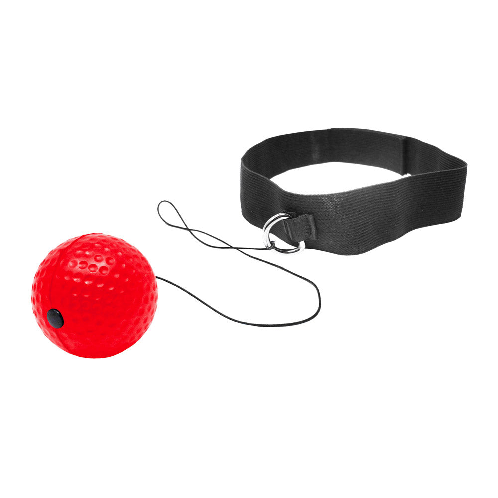 Reflex Ball da Boxe per Allenamento  Rosso e Nero