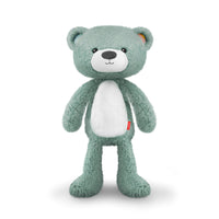 Orsacchiotto di Peluche Multifunzione Allenatore del Sonno 16x40x12 cm con Luce e Suoni Blu