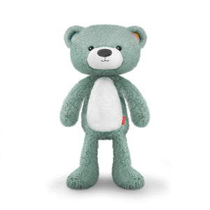 Orsacchiotto di Peluche Multifunzione Allenatore del Sonno 16x40x12 cm con Luce e Suoni Blu