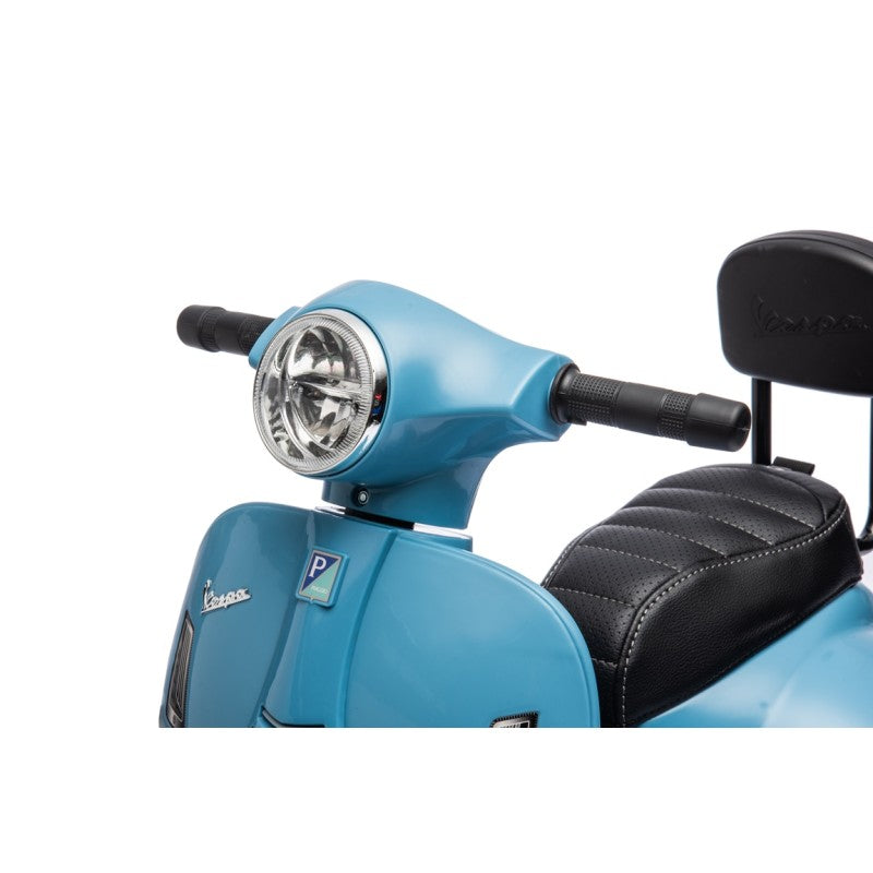 Piaggio Mini Vespa GTS Elettrica 6V per Bambini Azzurra