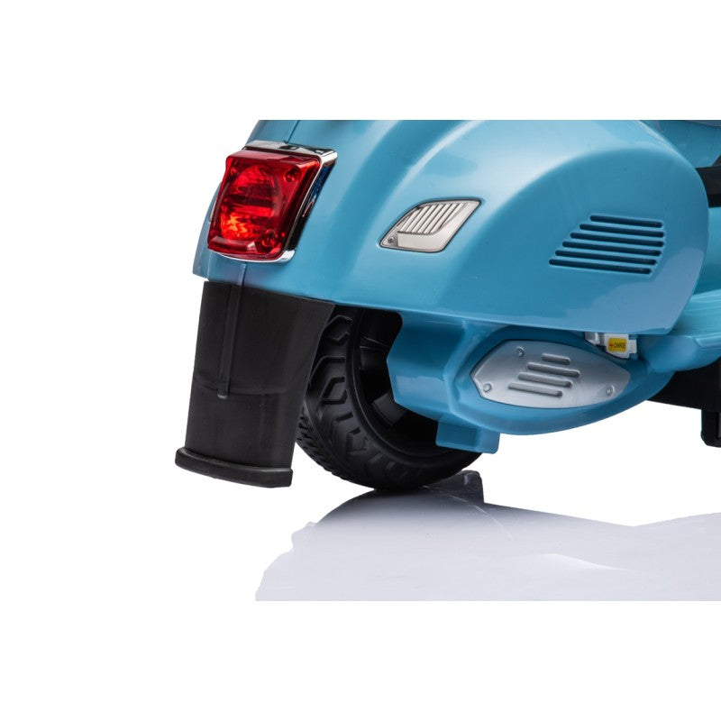 Piaggio Mini Vespa GTS Elettrica 6V per Bambini Azzurra