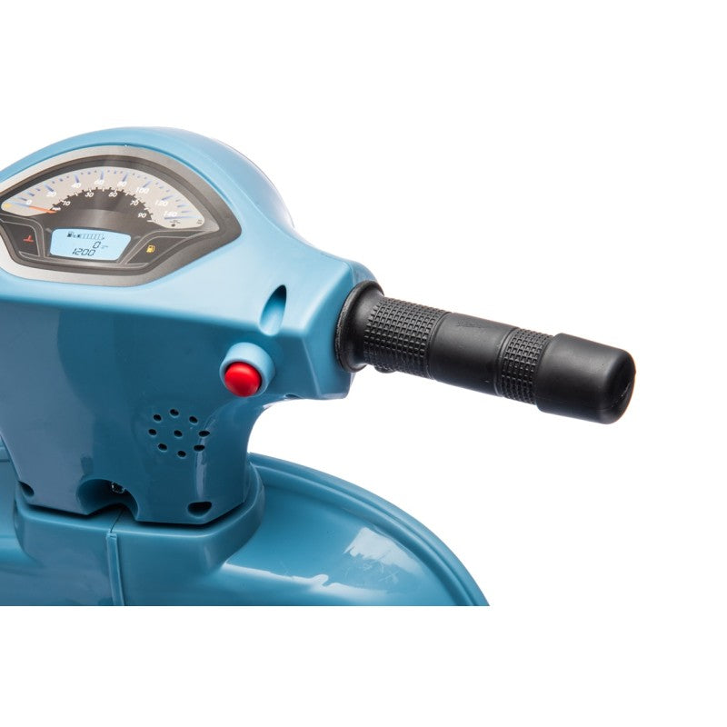 Piaggio Mini Vespa GTS Elettrica 6V per Bambini Azzurra