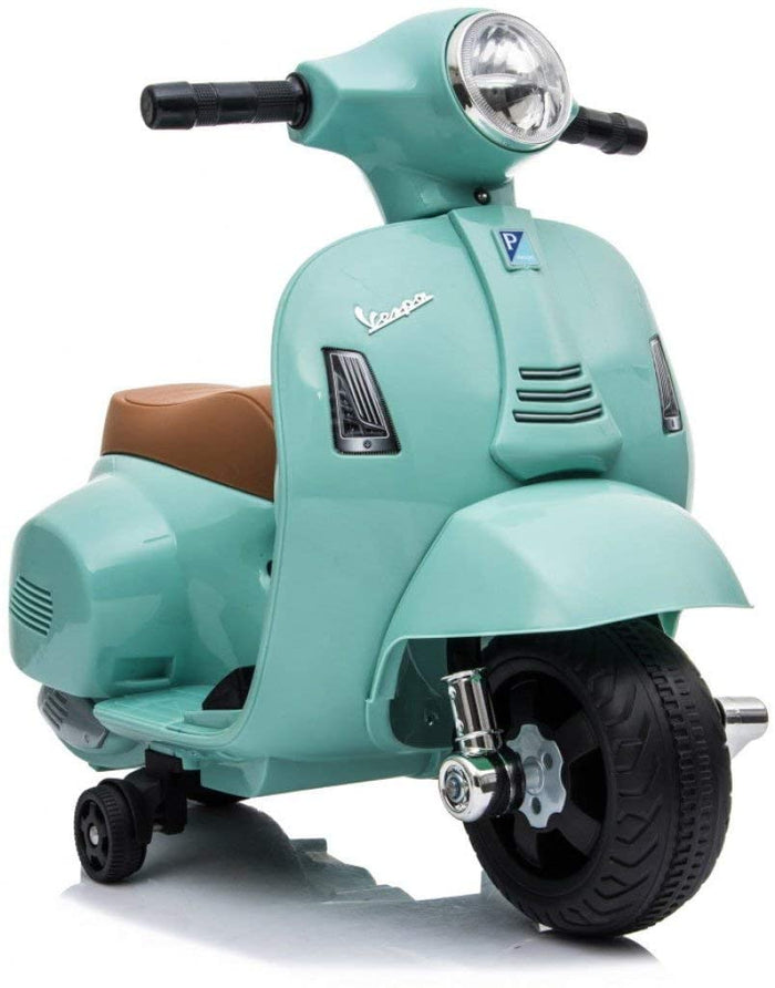 Piaggio Mini Vespa GTS Elettrica 6V per Bambini Verde